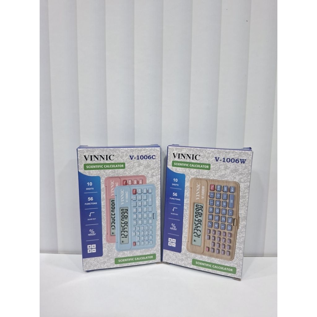 

Kalkulator Saintifik Scientific Calculator Saku Mini Vinnic V-1006C 10Digit