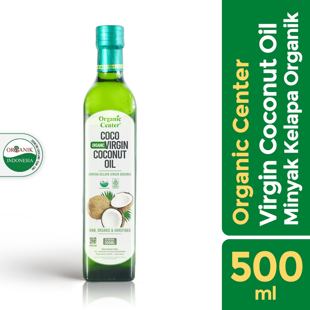 

Organic Center - Raw Coconut Oil (VCO) 500ml - Minyak Kelapa Murni
