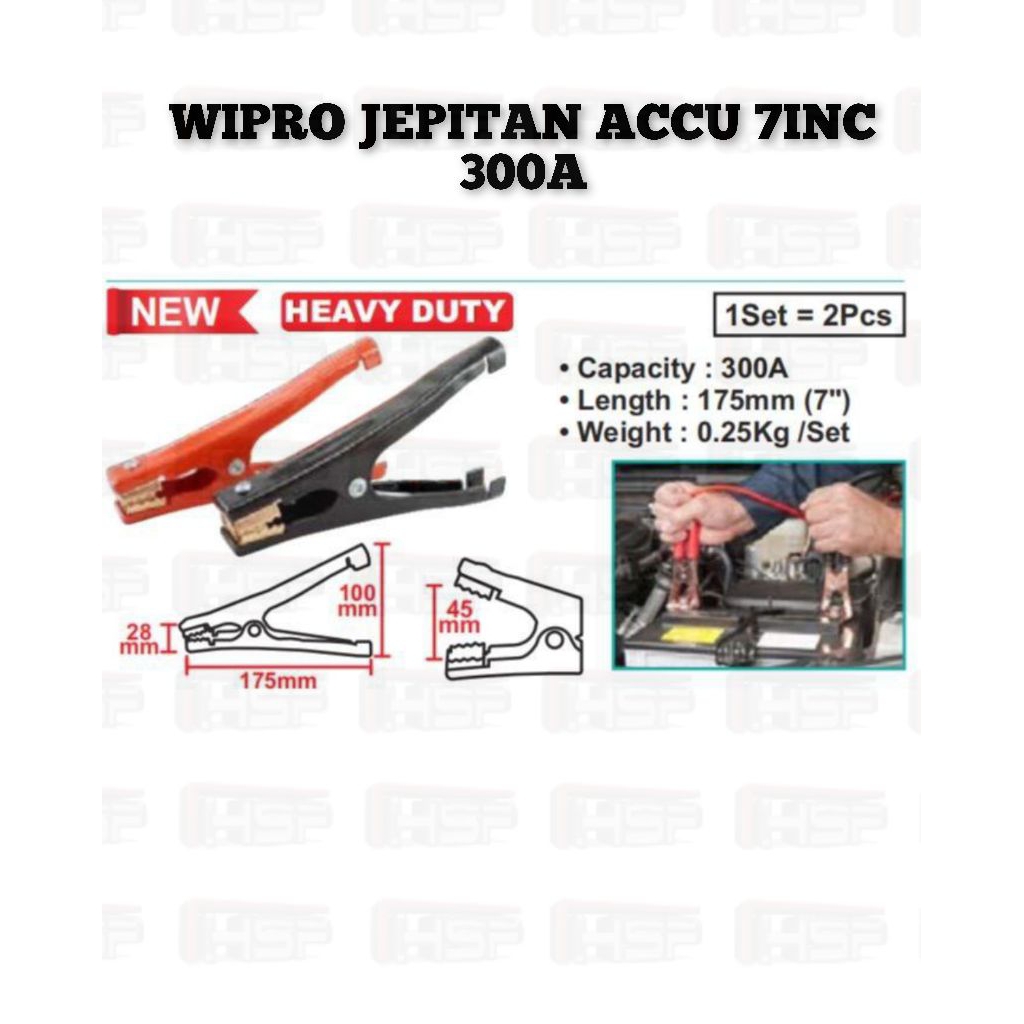WIPRO JEPITAN ACCU AKI JEPITAN AKI 7INC