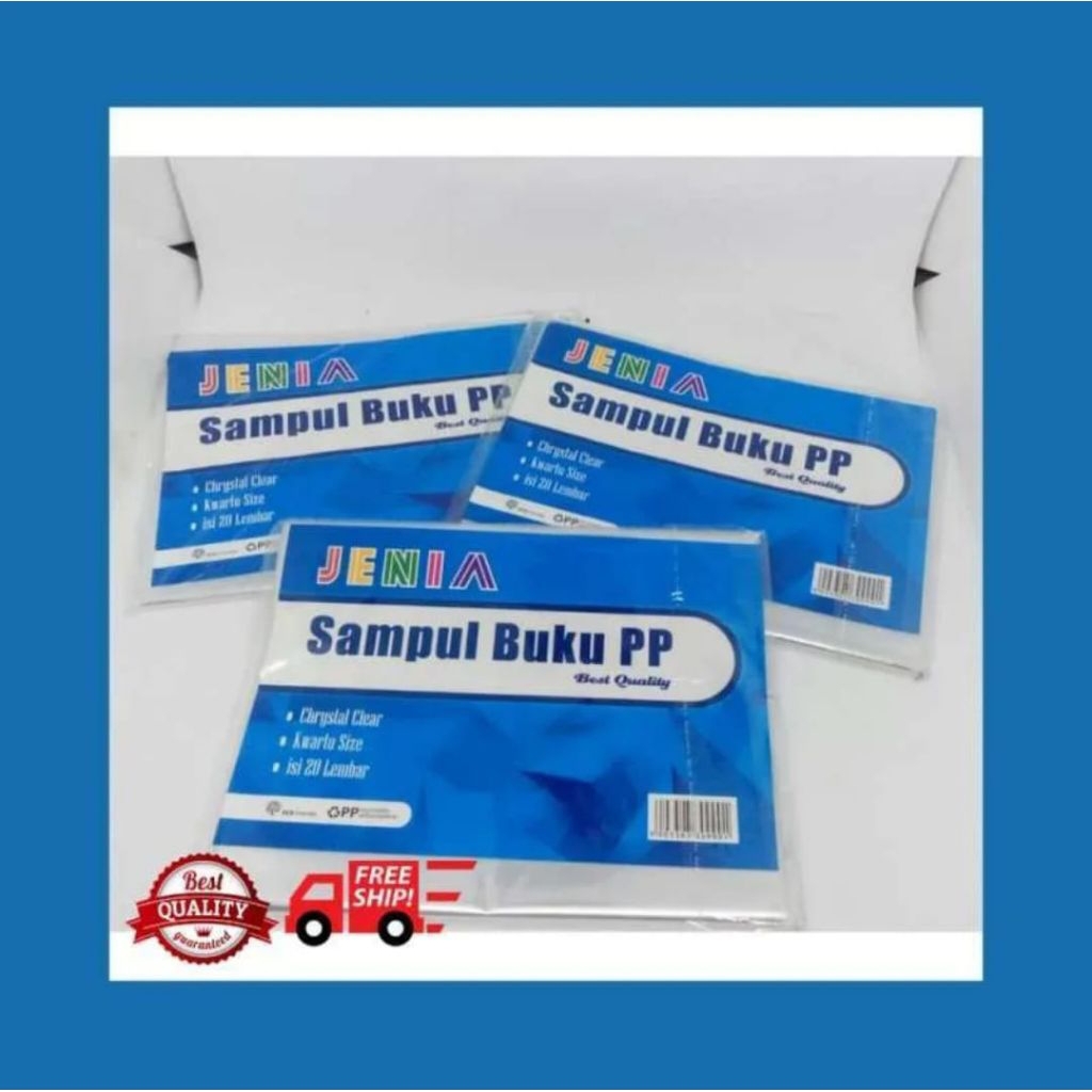 

SAMPUL BUKU PLASTIK QUARTO / BOXY JENIA (20LBR)
