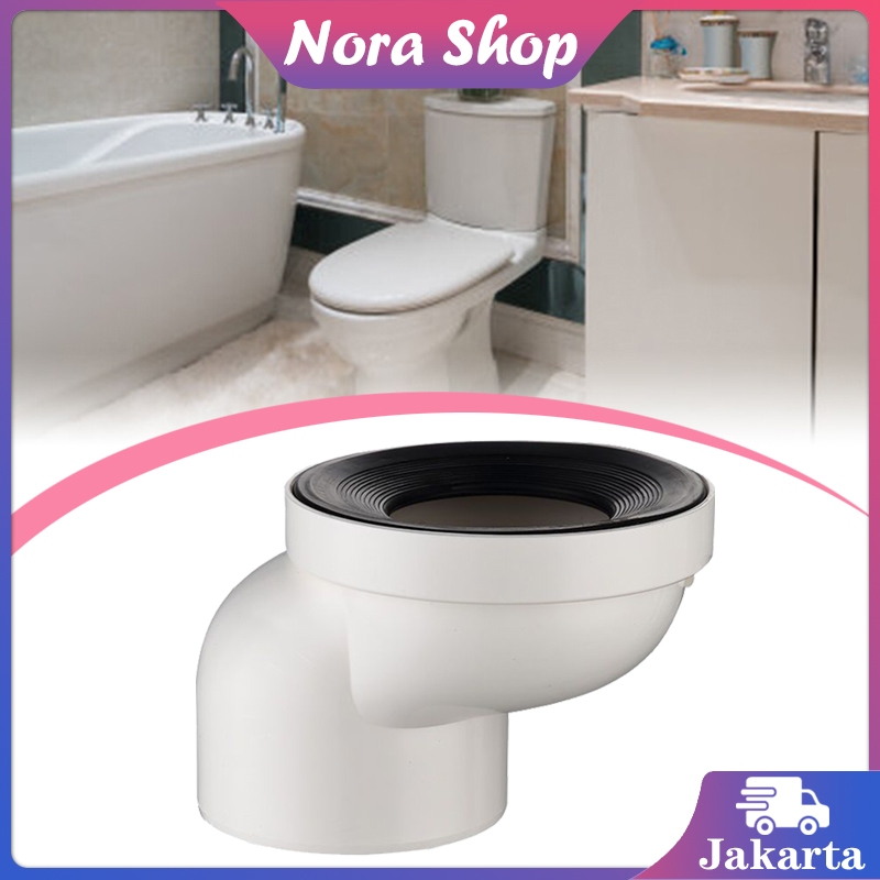 Flange Toilet Offset Full Flush Tidak Perlu Menggali Lubang Gasket Toilet Duduk