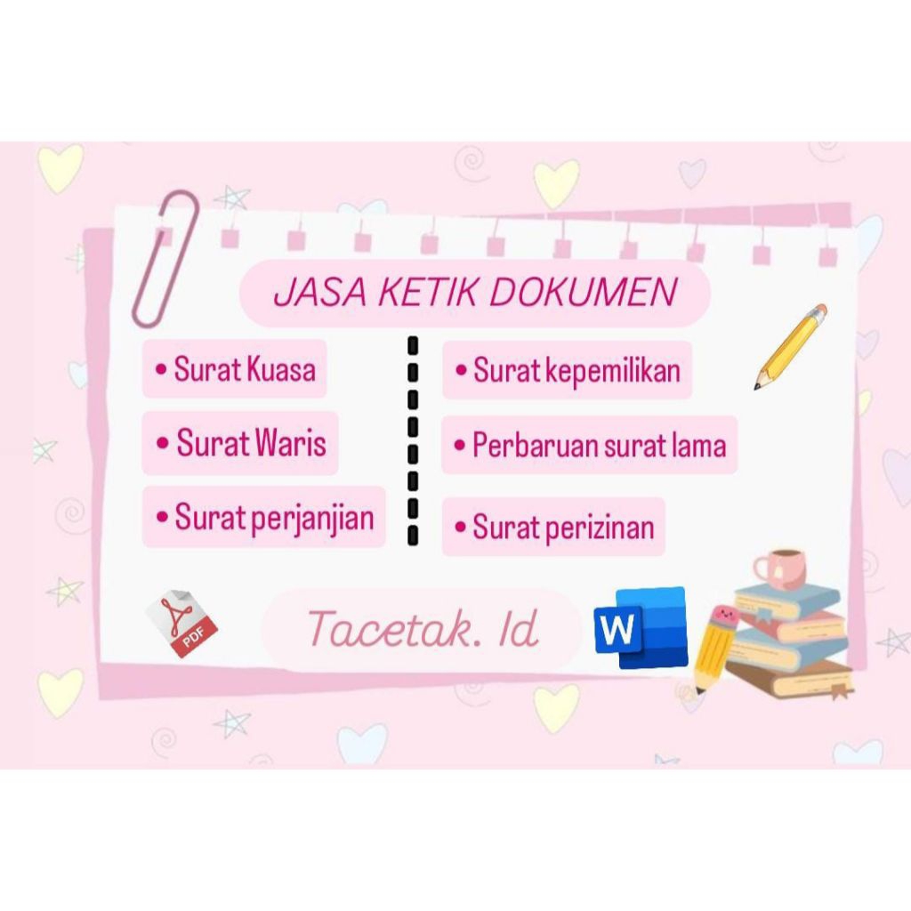 

JASA KETIK SURAT MENYURAT TERMURAH