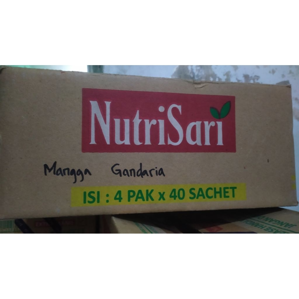 

Nutrisari Mangga Gandaria Kartonan 1 Karton isi 16 Renteng