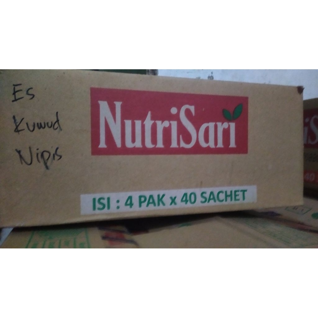 

Nutrisari Es Kuwud Nipis Kartonan 1 Karton isi 16 Renteng