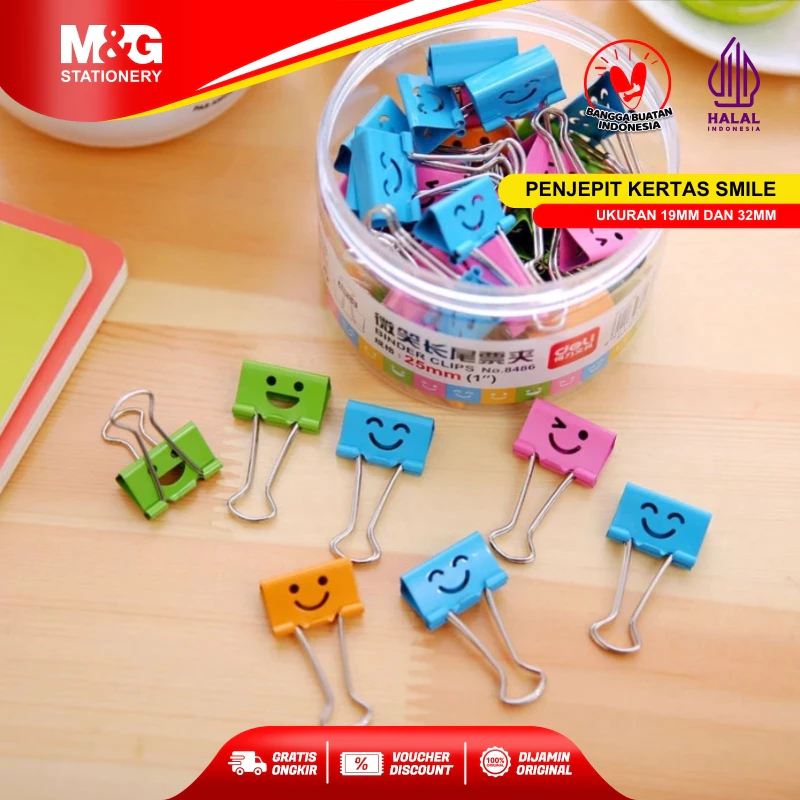 

1Pcs Blinder Clip Paper 15mm / 19mm - M&G