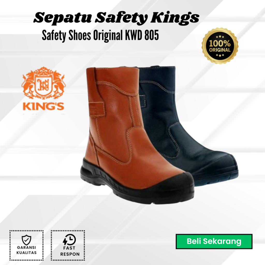 Sepatu Safety KINGS Kwd 805CX / 805X Safety Shoes