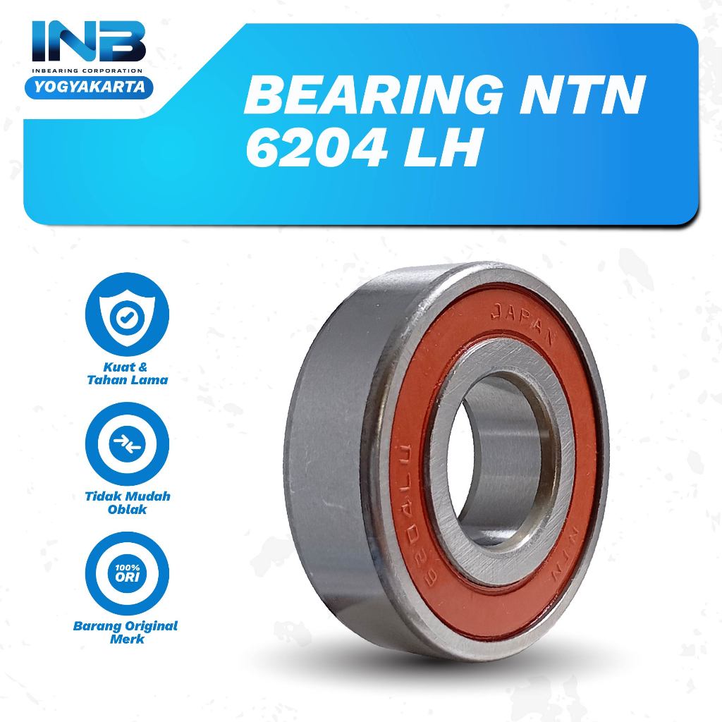 Laker Bearing 6204 LH NTN Bearing As Pully Vario Beat Mio Bearing Rasio Supra Revo Original NTN INB 