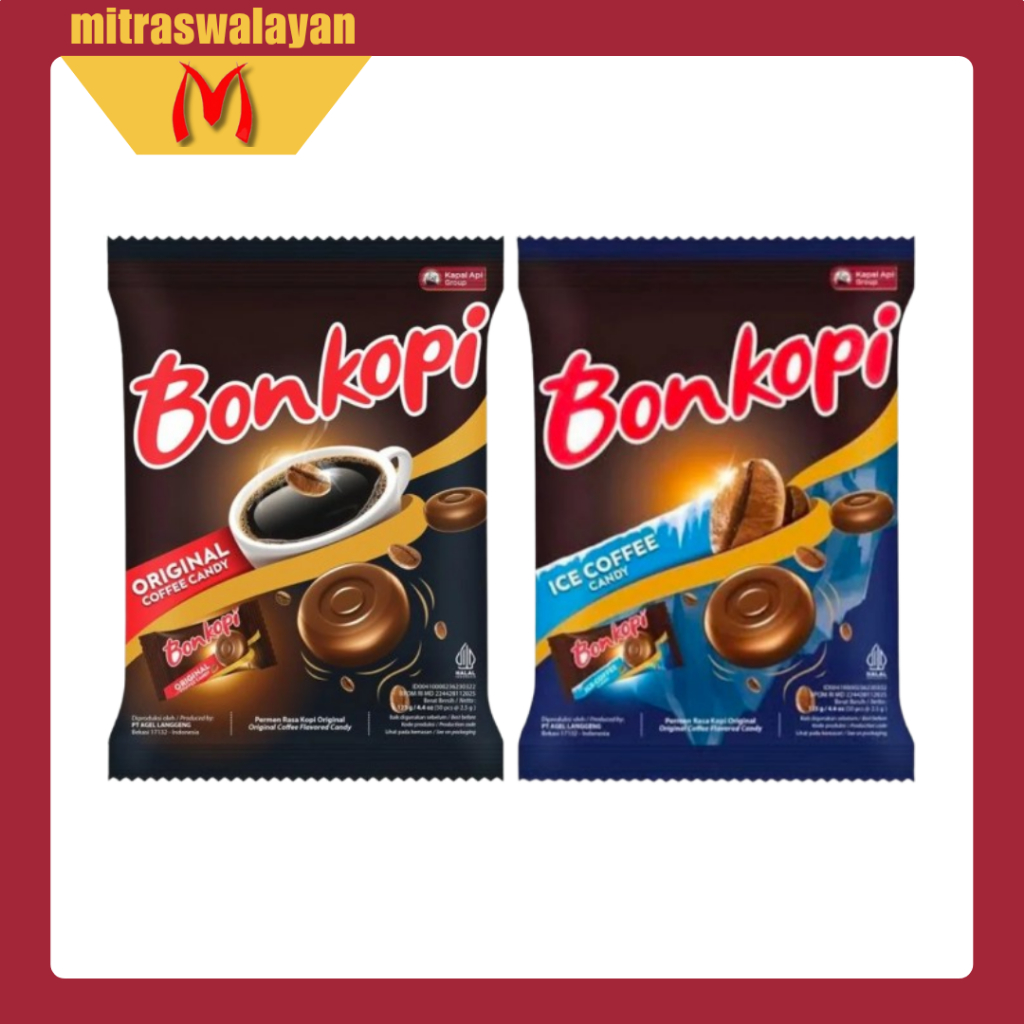 

Bon Kopi Permen dengan Aroma & Rasa Kopi Berbagai Varian Pilih Rasa