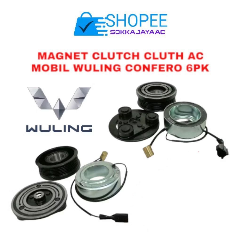 MAGNET CLUTH AC MOBIL WULING CONFERO 6PK