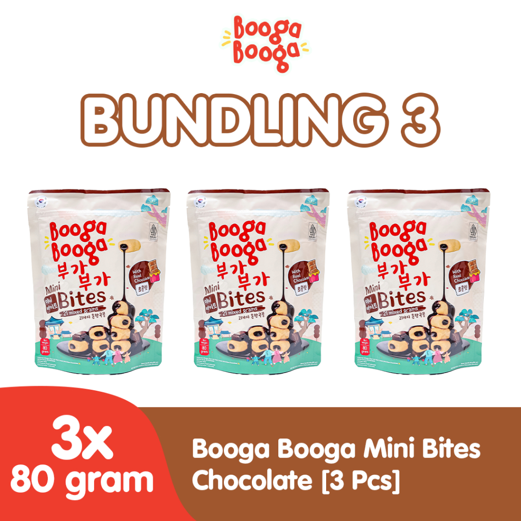 

Bundling Booga Booga Mini Bites Chocolate [3 pcs]