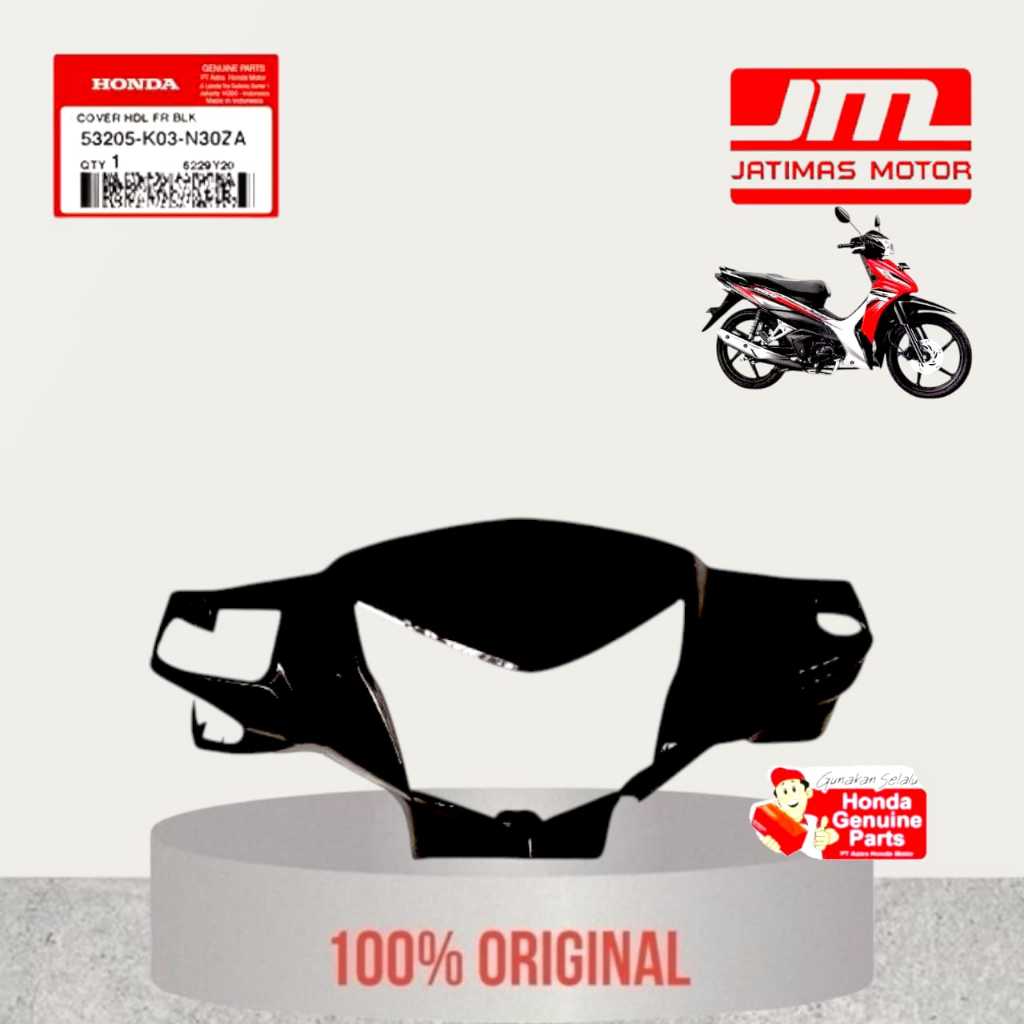 53205-K03-N30ZA Batok Depan Revo FI Injeksi Hitam