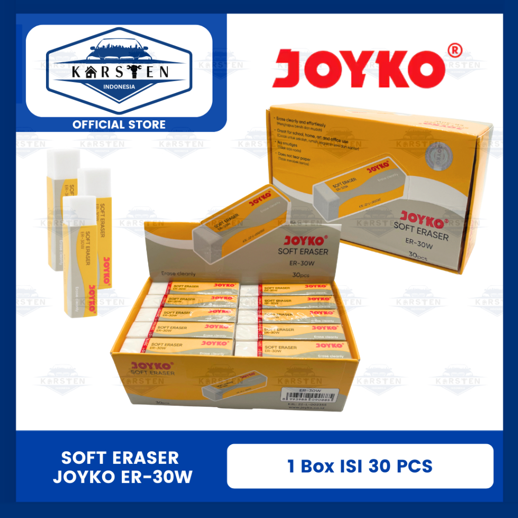 

Eraser | Penghapus Joyko ER-30W