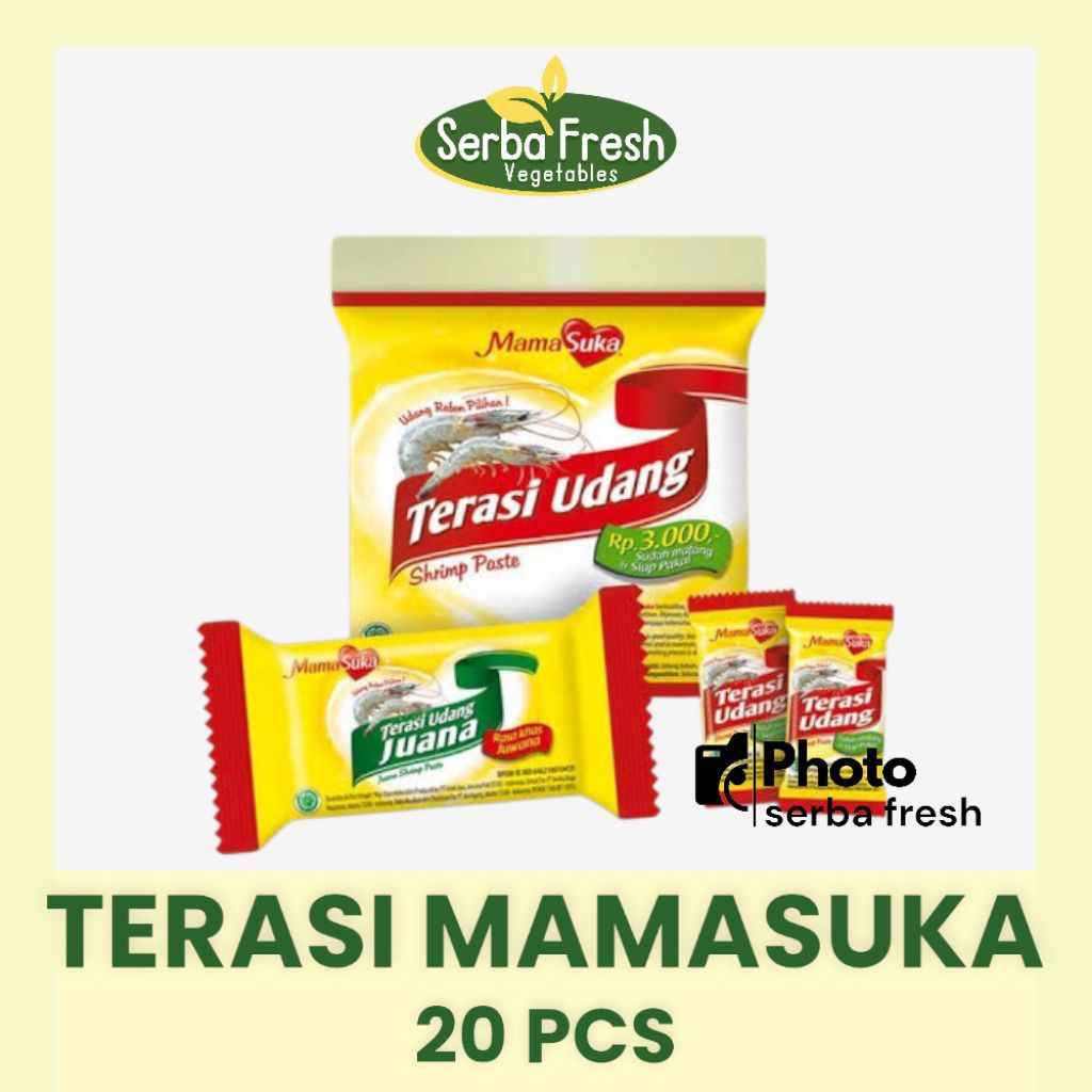 

TERASI UDANG MAMASUKA | 20 PCS | SERBA FRESH