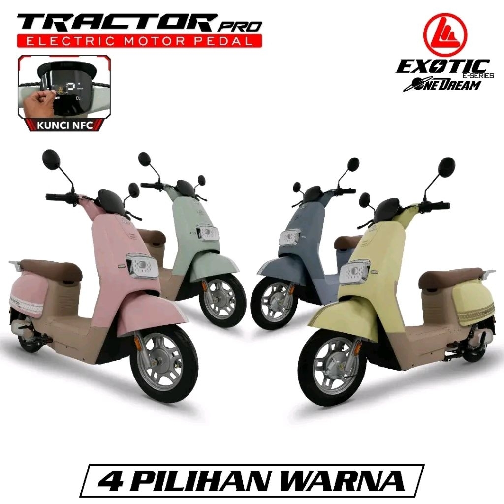 SEPEDA LISTRIK EXOTIC TRACTOR PRO