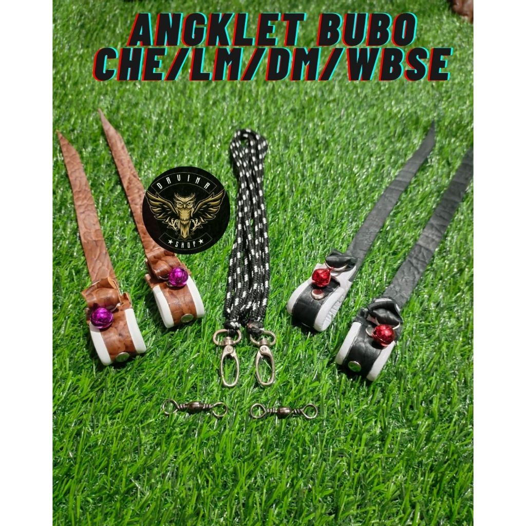 Angklet /tali kaki burung hantu elang/ DM, CHE,JHE,BUBO,WBSE,IBE