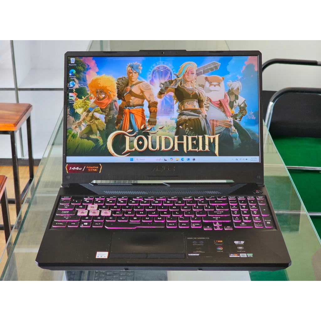 ASUS TUF Gaming F15 FX506HC Intel Core i7 gen 11 Nvidia RTX 3050 144 Hz Gaming dan Desain grafis Man