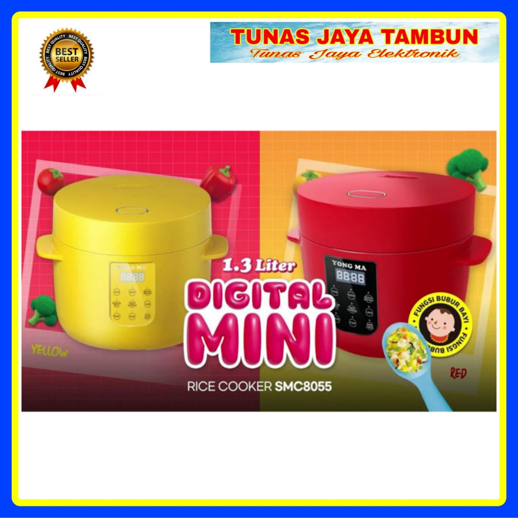 MAGIC COM YONG MA SMC 8055 / MAGIC COM YONG MA DIGITAL 1.3 LITER / YONG MA DIGITAL MINI SMC-8055