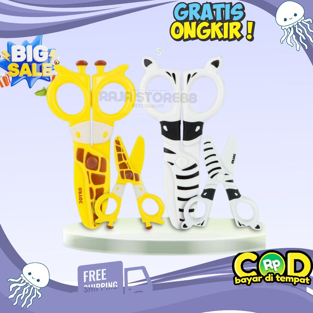 

Gunting Anak / Scissors SC-37/38 Little Animal (1 PCS)