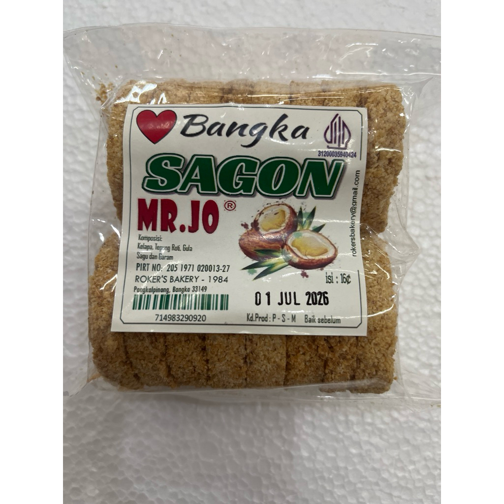 

Sagon kelapa muda 100 Gram Asli Bangka dari Toko LCK