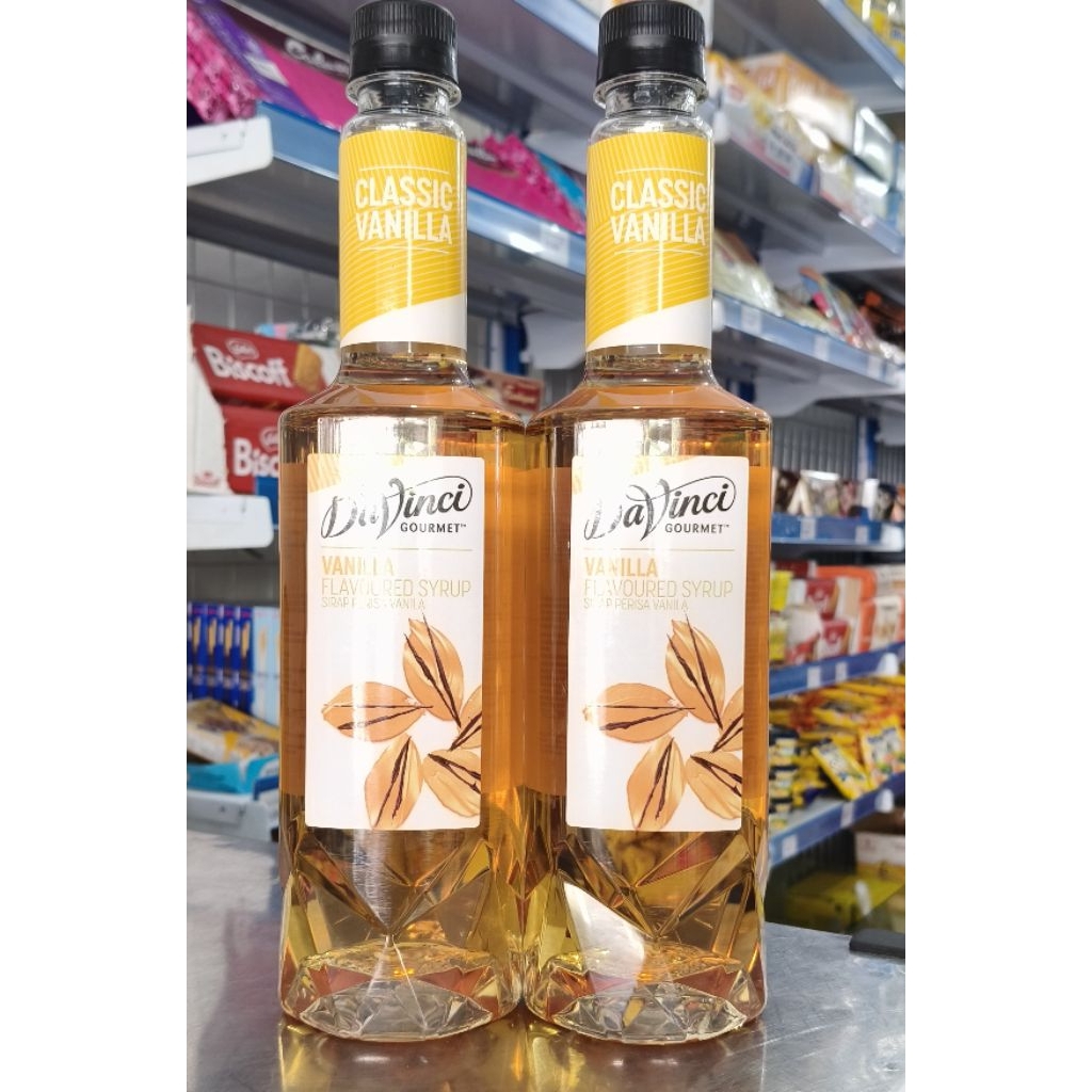 

Davinci Vanilla Syrup 750ml/Syrup Davinci Vanilla/Syrup Cafe/Syrup Coffee shop