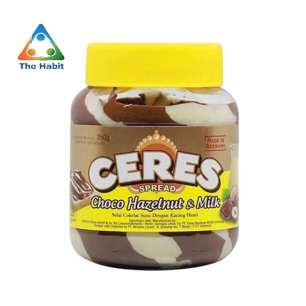 

(The Habit) CERES SPREAD CHO HAZELNUT & MILK 350 GR