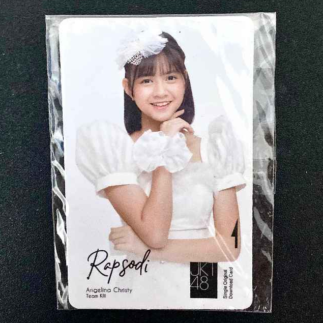 Official Photocard (PC) Christy JKT48 Rapsodi