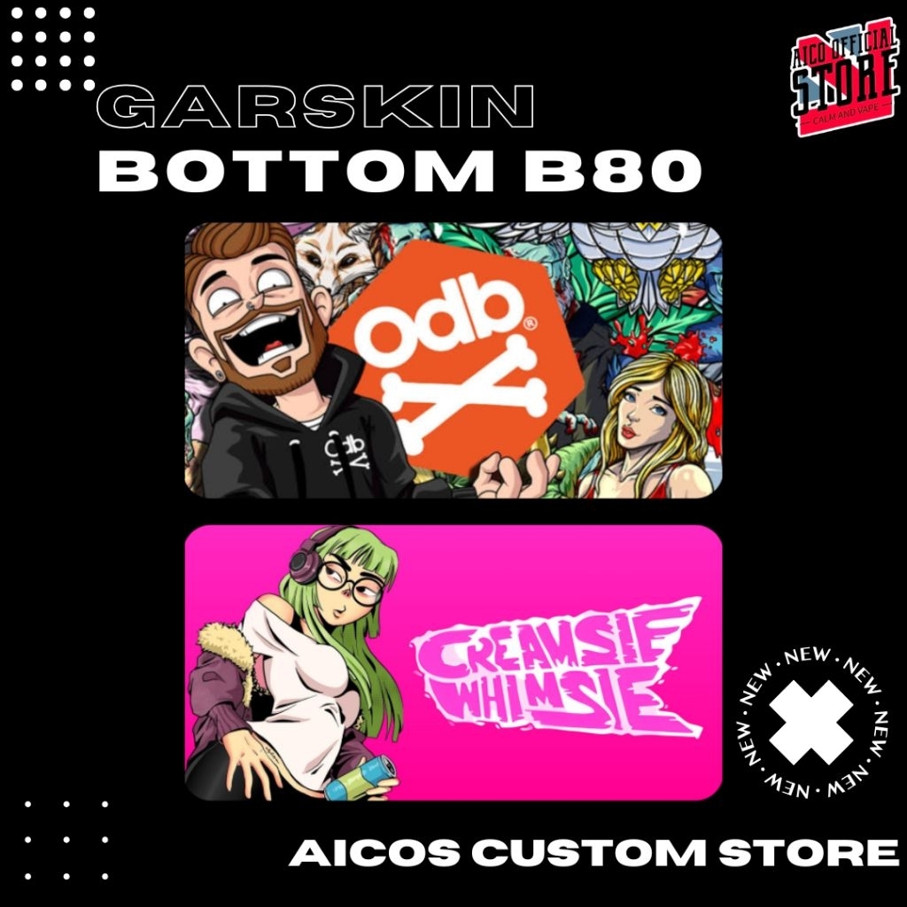 

Aicostore - Stiker Bottom B8 Isi 2 PCS Original Bisa Custom Anti Air Bahan Premium Motif Anime Karakter Keren Lucu Warna Biru Putih Ungu