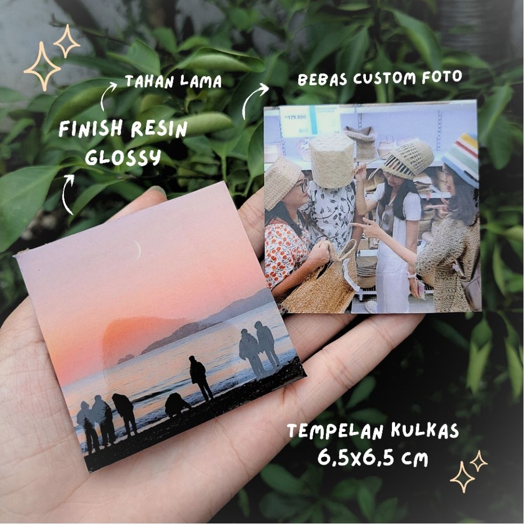 Tempelan Kulkas Custom (Magnet Kulkas)