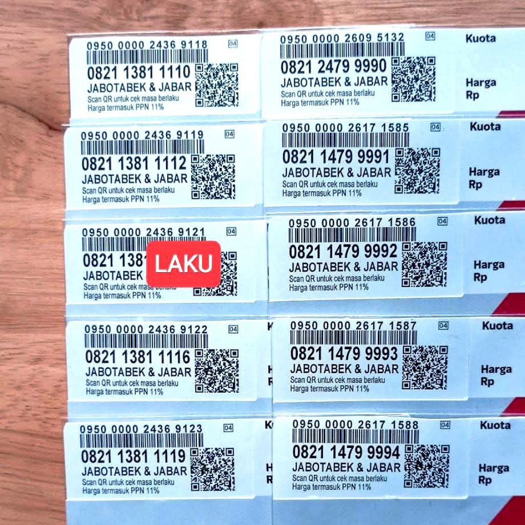 nomor cantik telkomsel simpati kwartet 1111 9999 1111