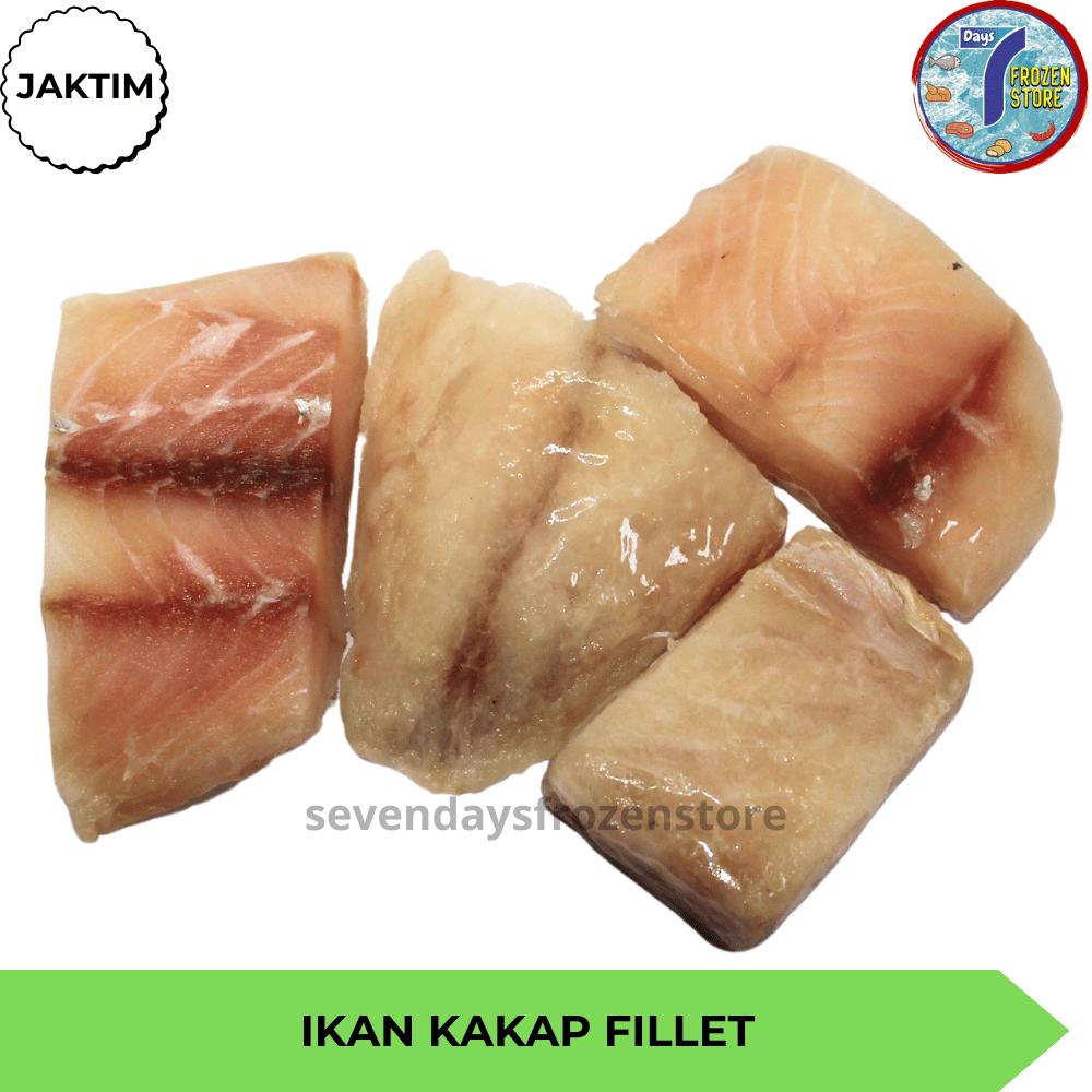 

Ikan Fillet Kakap Merah Beku Frozen Kemasan 500 Gr