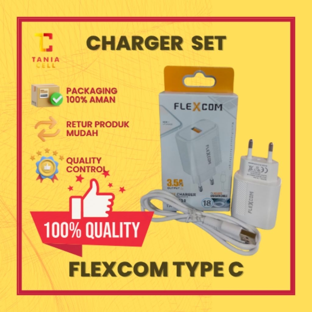 CHARGER SET FLEXCOM TYPE C