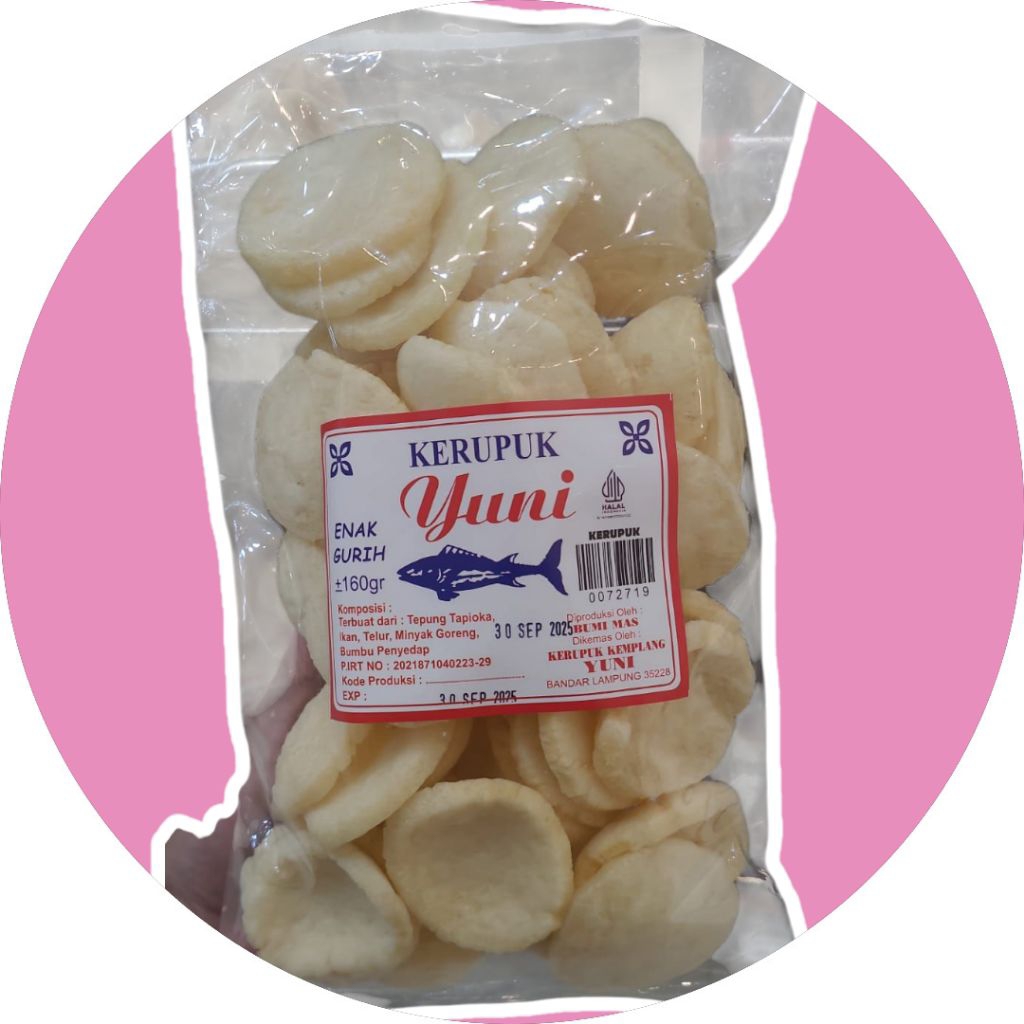 

KERUPUK YUNI 160GR