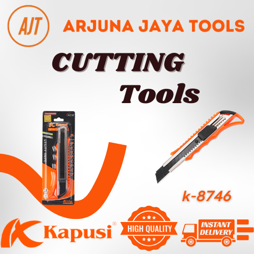 

Pisau Cutter Kapusi MATA HITAM TAHAN LAMA KUAT BAJA SK-5