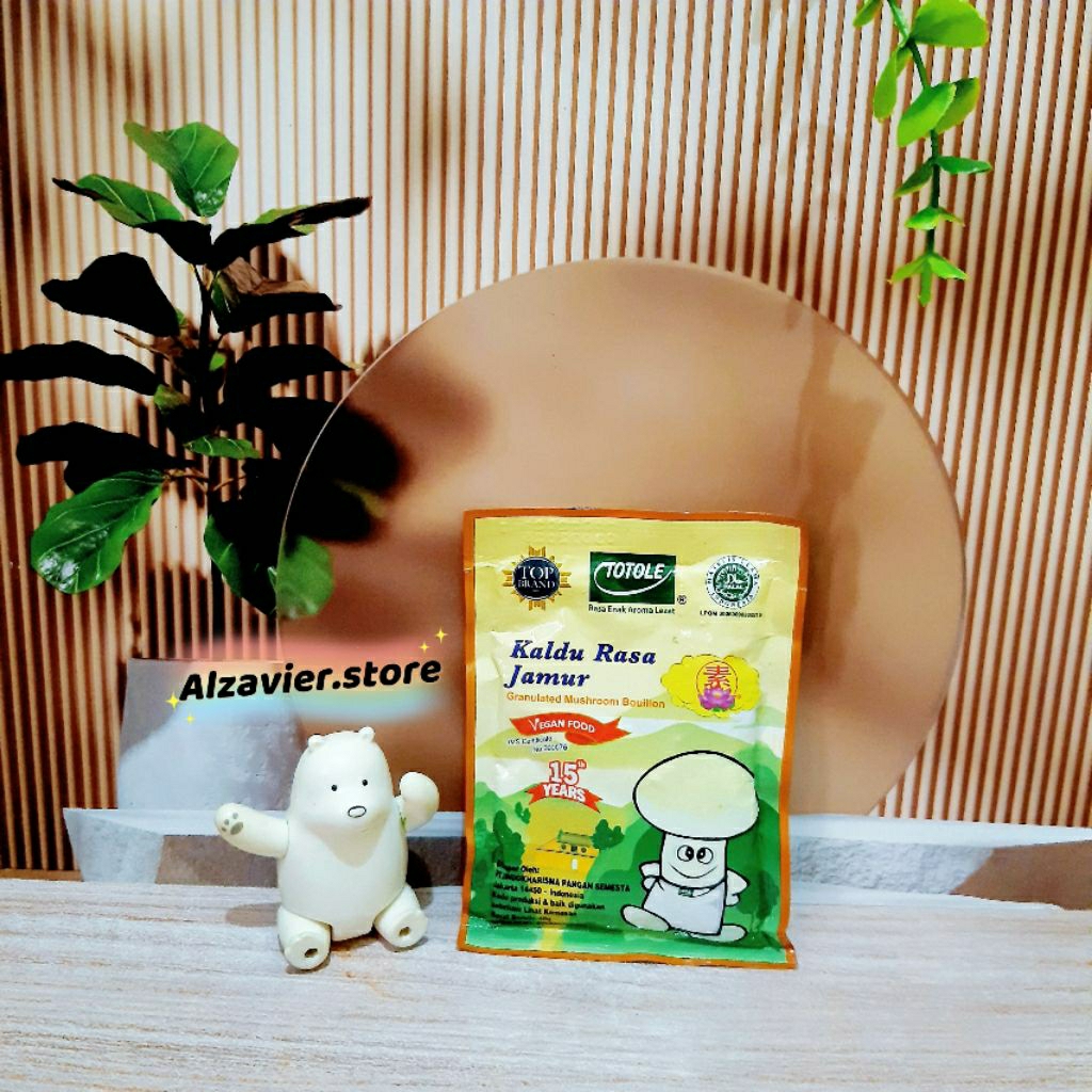 

Kaldu Bumbu Penyedap Non MSG Totole Jamur isi 40gr kaldu mushroom bubuk mpasi vegan vegetarian halal termurah