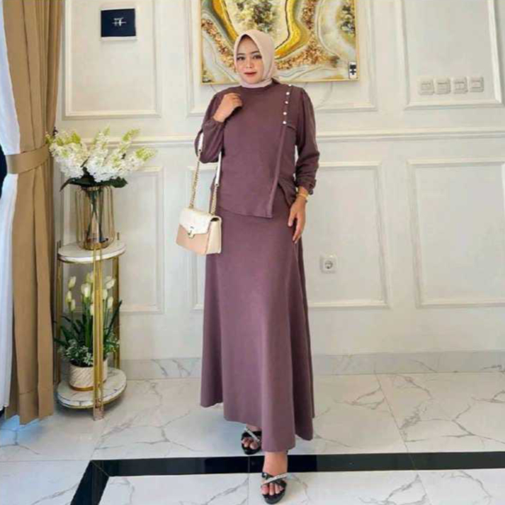 Serelan Stelam Idhul Fitri Wanset Kondangan Seyelan Wnita Codsetlean Wanita Lebaran Set Wanita Lebar