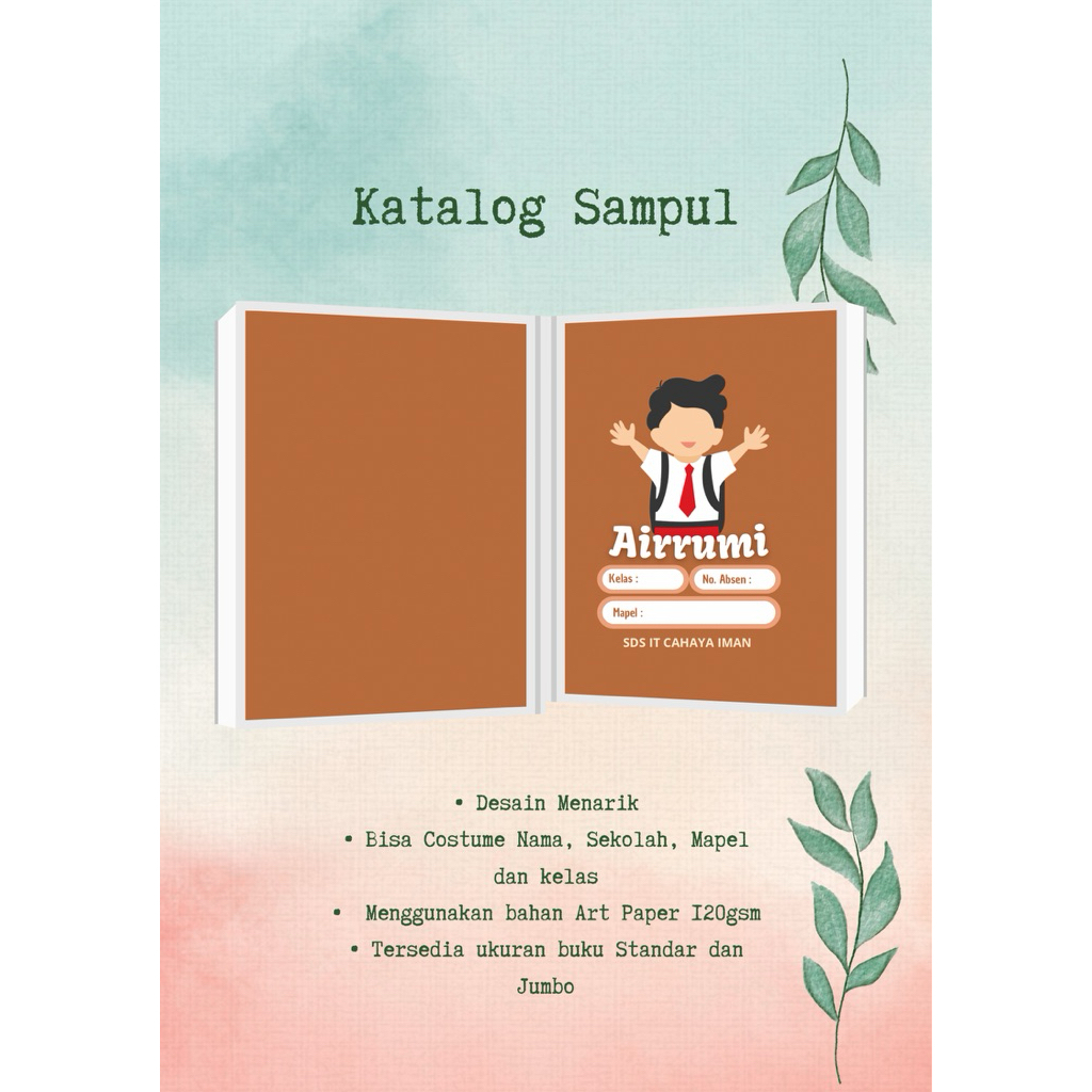 

SAMPUL BUKU COKELAT COSTUME NAMA