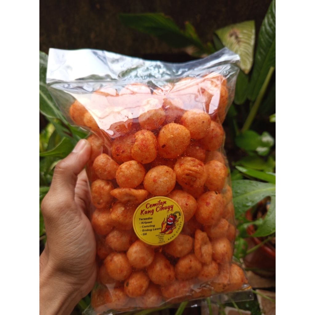 Cimol Kering Ndog lewo pedas dan original