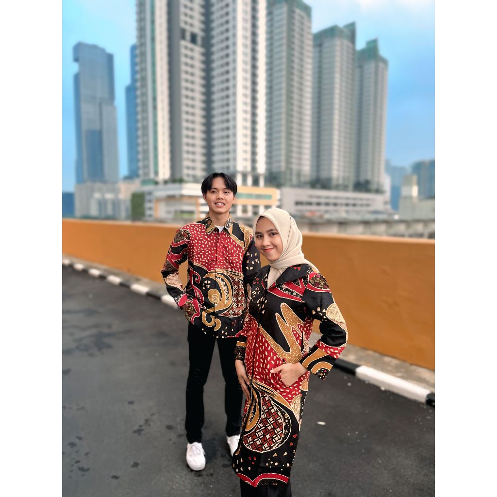 URSULA BATIK - BATIK COUPLE KEKINIAN (CAP SOLO) #URSL17