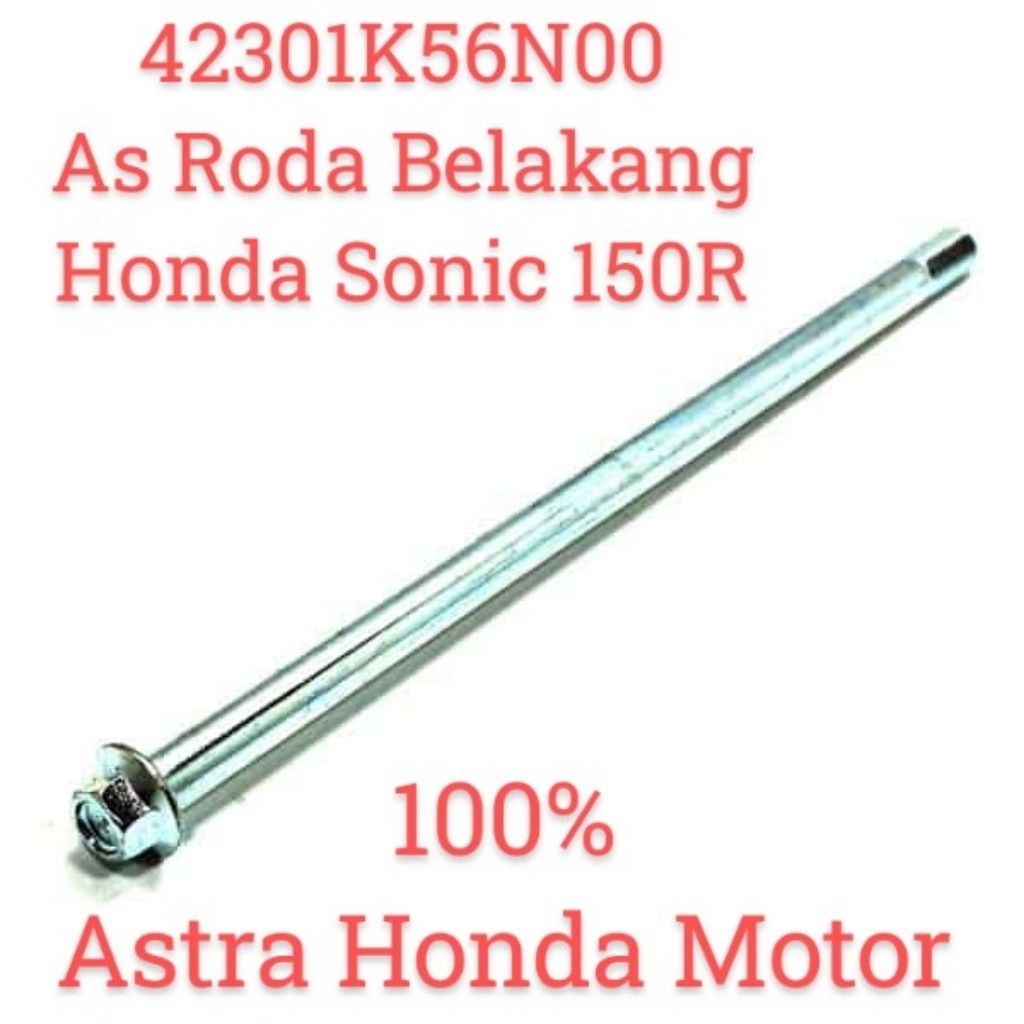 42301K56N00 As Roda Belakang Honda Sonic 150R