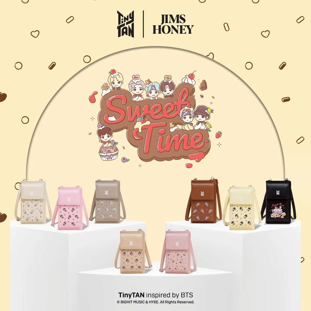 TinyTAN | SWEET TIME MINI BAG JIMS HONEY | TinyTAN MINI BAG | TinyTAN SWEET TIME | TAS MINI BTS | TA