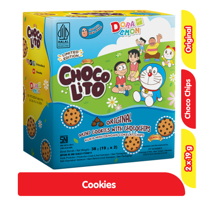 

Chocolito Cookies Mini Chocochips Original 2 x 19 g