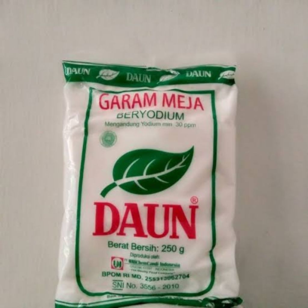 

250gr Garam Dapur Merk Daun Beryodium