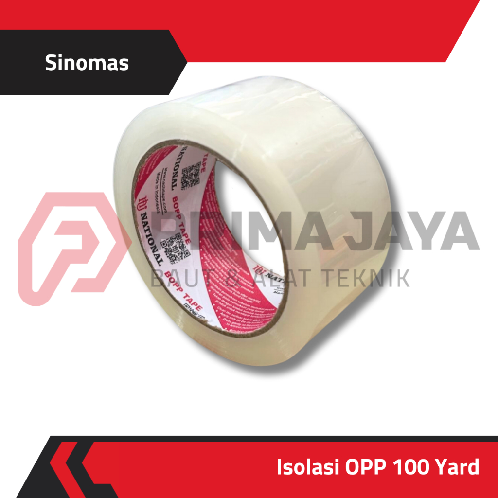 

ISOLASI OPP / LAKBAN BENING 100 YARD