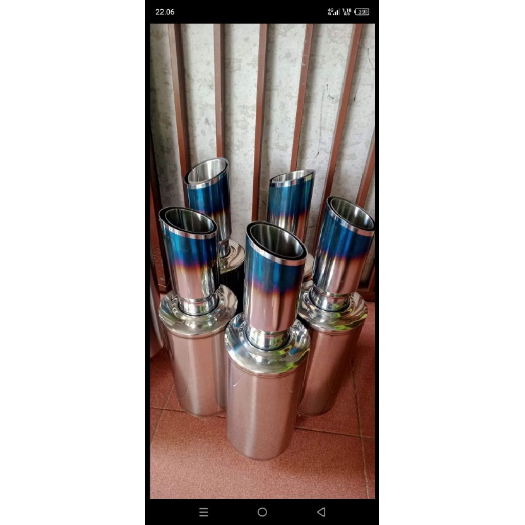 knalpot HKS blue moon