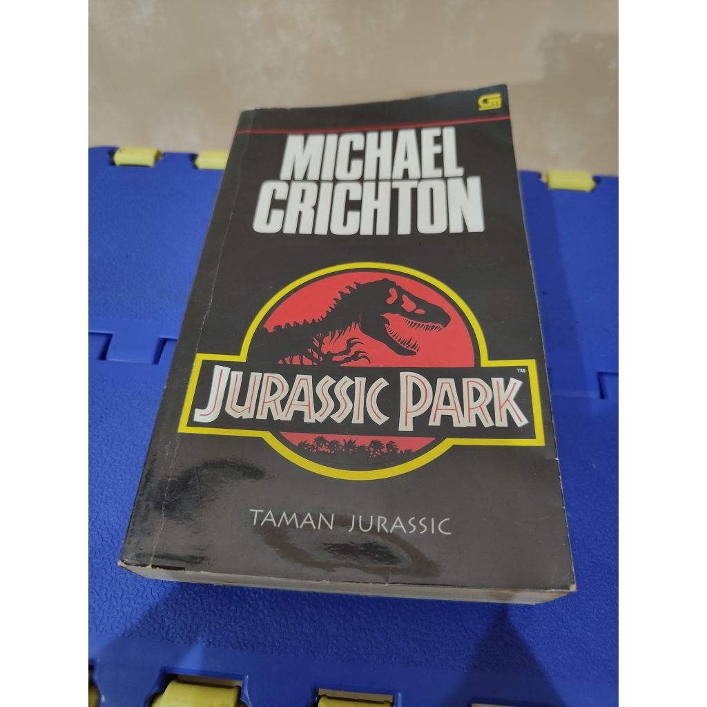 Novel original Terjemahan ori Jurassic Park Taman Michael Crichton The Lost World Buku Bekas Prelove