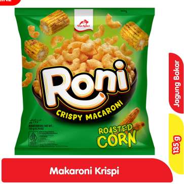 

Dua Kelinci Roni Makaroni Krispi Jagung Bakar 135 g