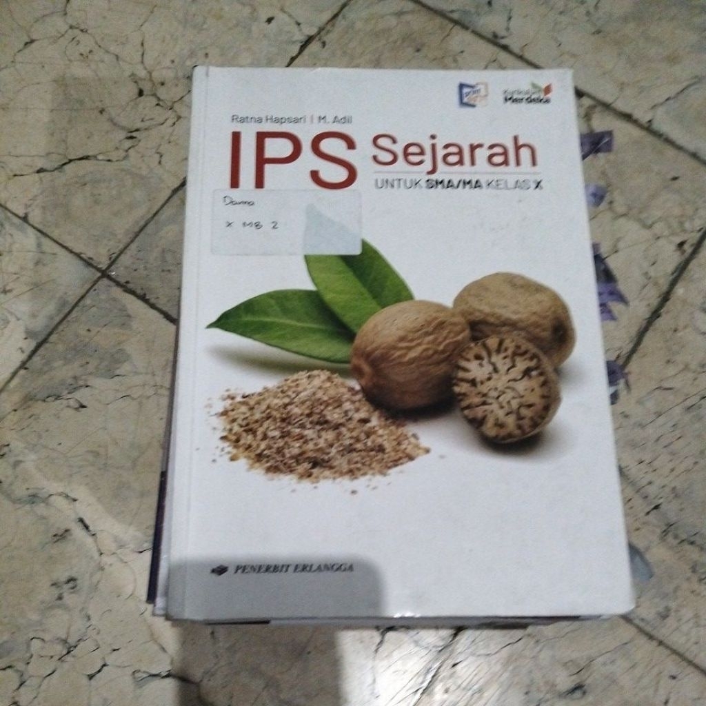 buku IPS sejarah kelas 1 SMA