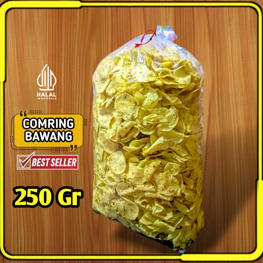 

MURAH COMRING BAWANG 250 GR GURIH ENAK DAN KRIUK (DIOLAH DADAKAN)