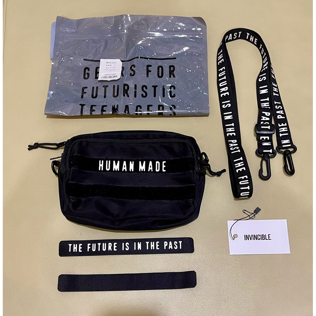 human made military pouch small sling shoulder bag ORIGINAL mint condition