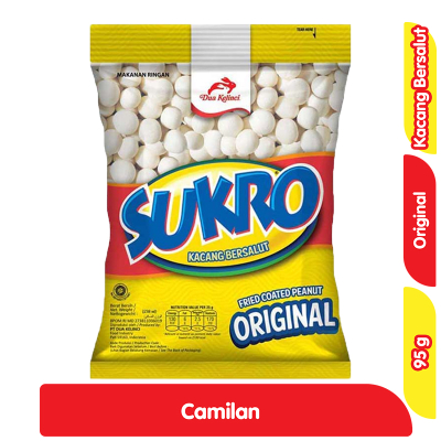 

Dua Kelinci Sukro Kacang Atom Asli 95 g
